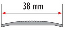 Порог алюминиевый для пола Fezard AL-СR38