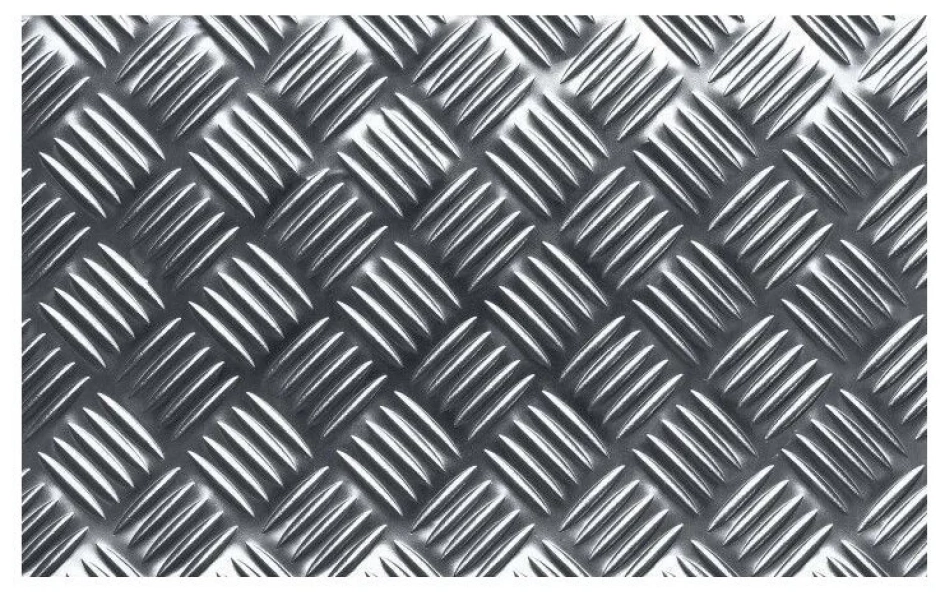 Лист рифлёный алюминиевый «Квинтет»